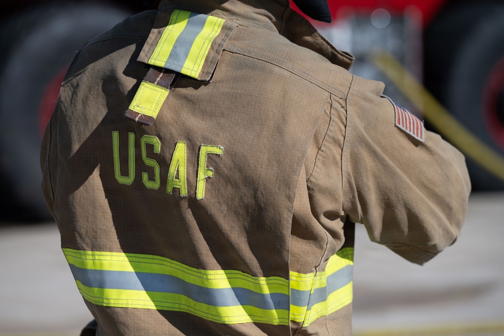 22nd CES annual live fire training with ICT