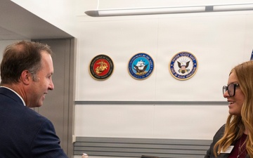 The Honorable Benjamin C. Kohlmann Meets with Joint Service Teen Council (JSTC) Members