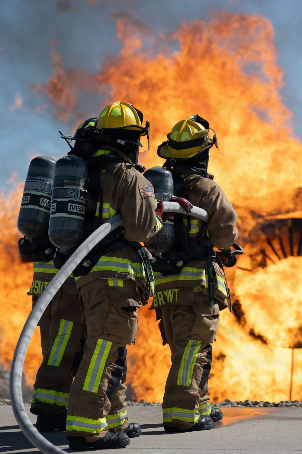 22nd CES annual live fire training with ICT