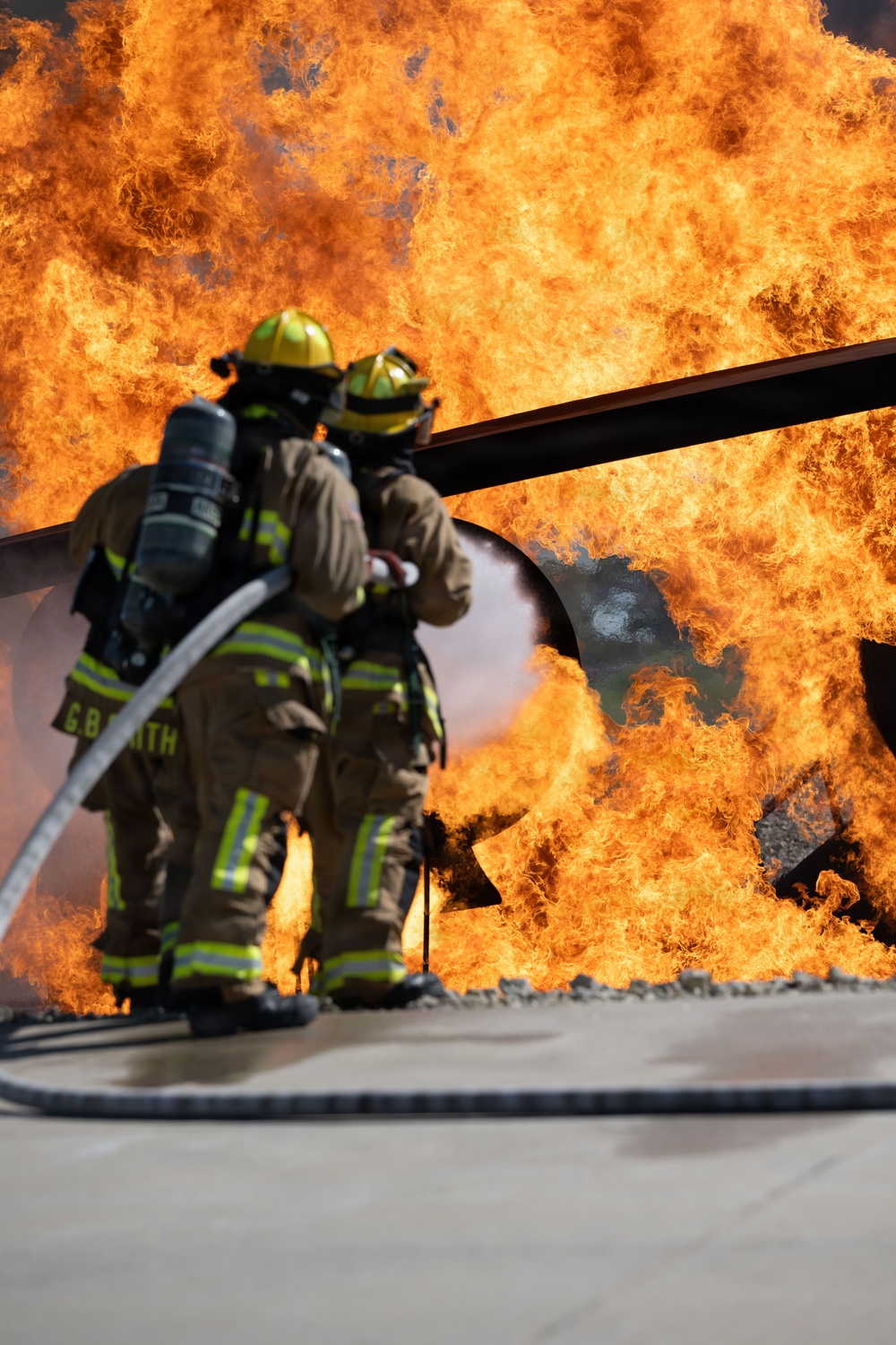 22nd CES annual live fire training with ICT