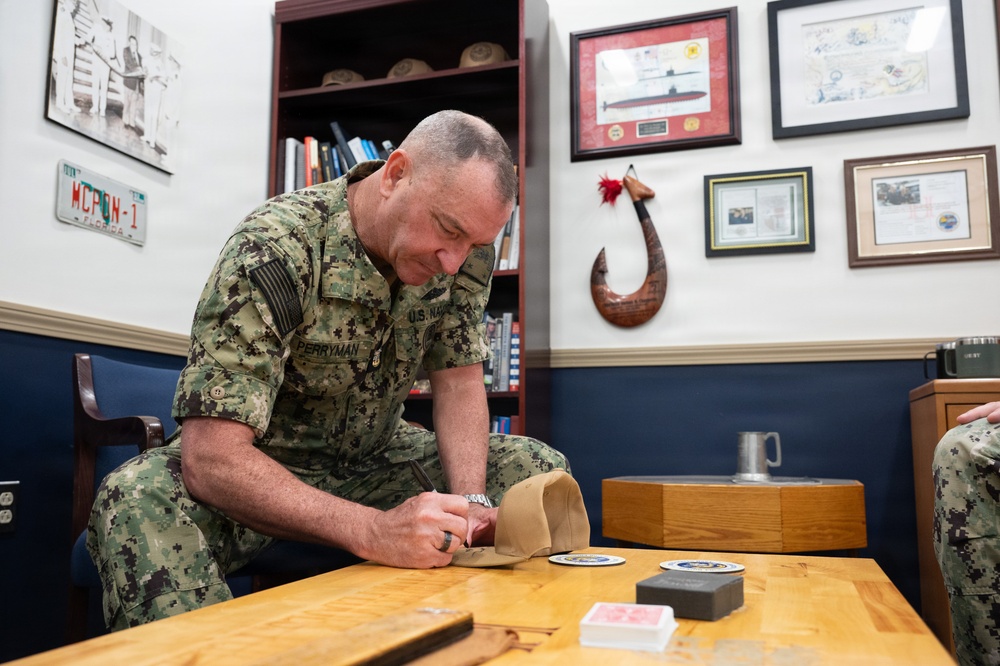 MCPON John Perryman visits Naval Station Newport, R.I.