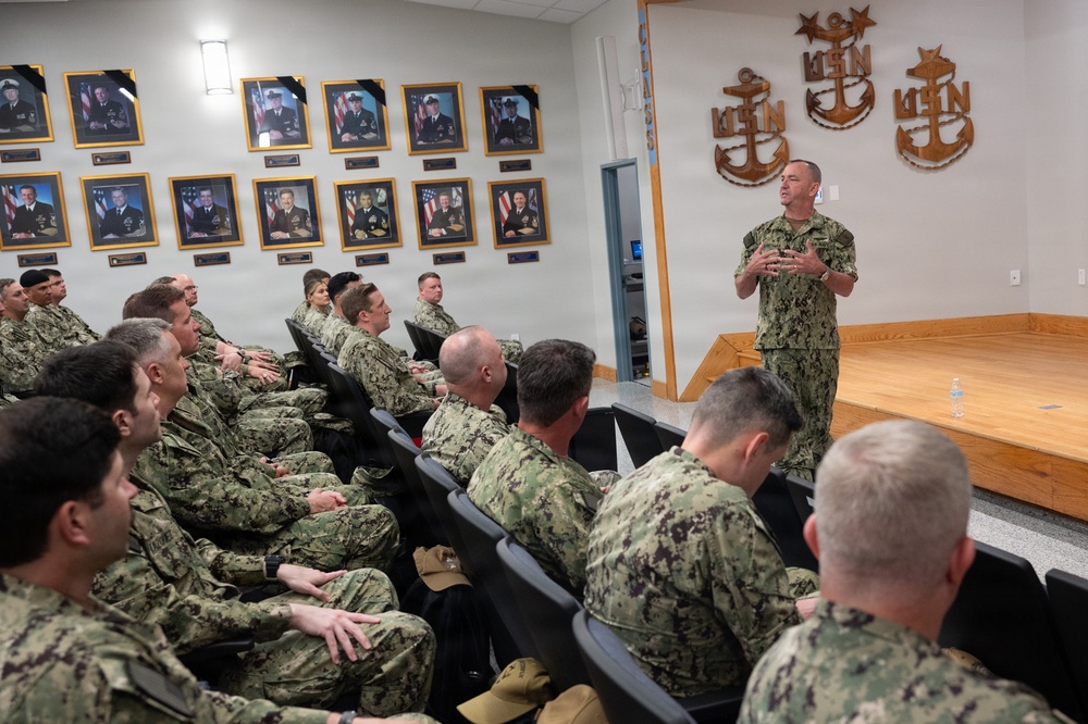 MCPON John Perryman visits Naval Station Newport, R.I.