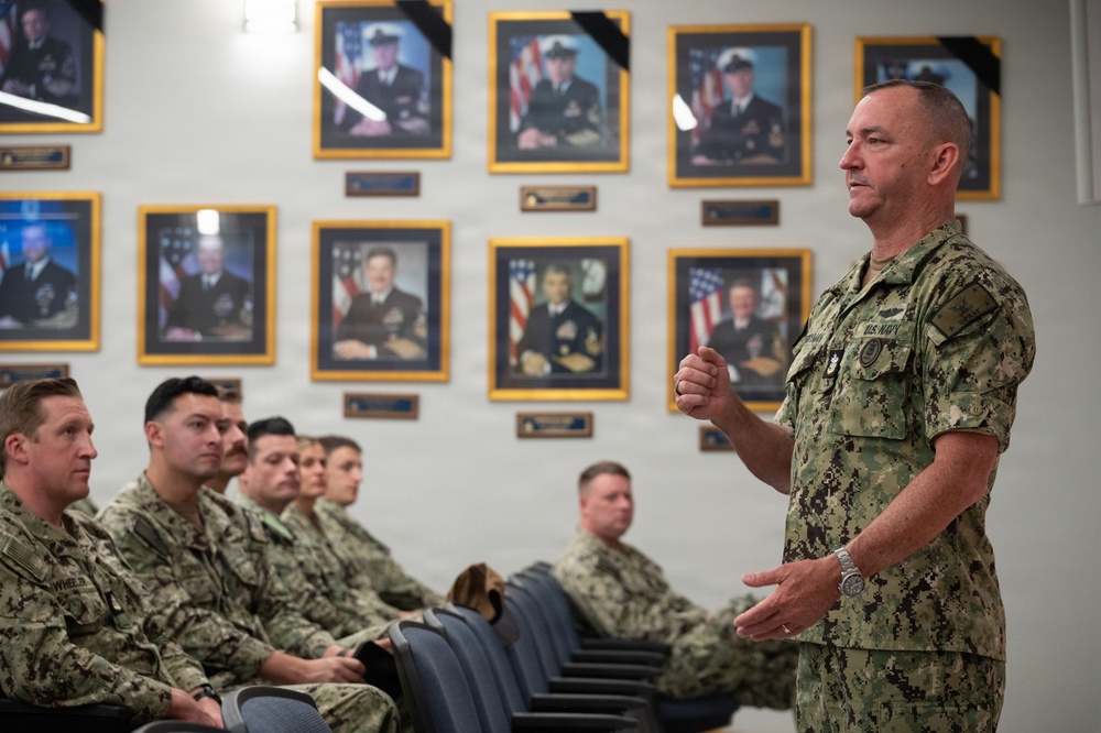 MCPON John Perryman visits Naval Station Newport, R.I.