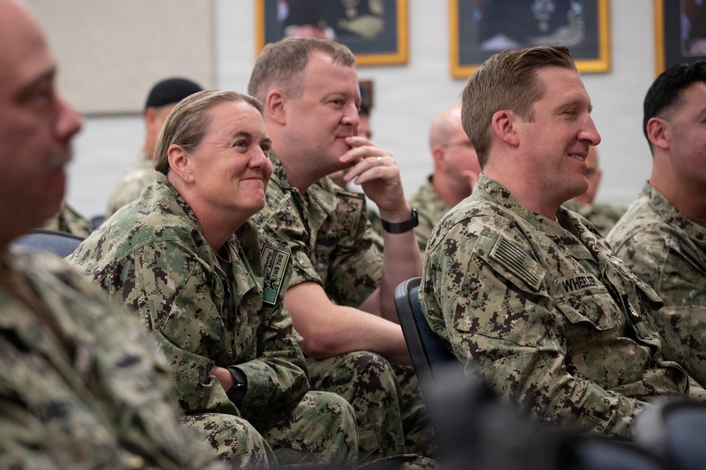 MCPON John Perryman visits Naval Station Newport, R.I.