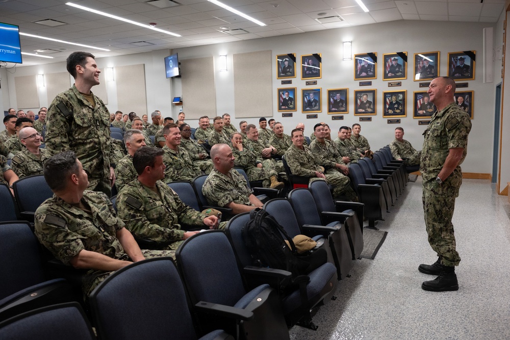 MCPON John Perryman visits Naval Station Newport, R.I.