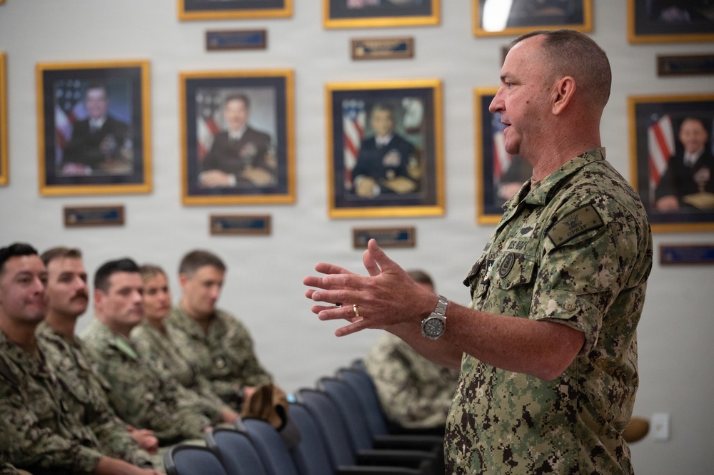 MCPON John Perryman visits Naval Station Newport, R.I.
