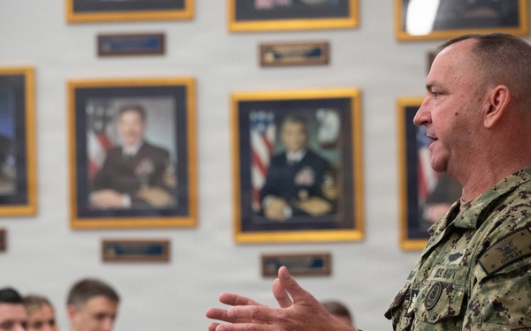 MCPON John Perryman visits Naval Station Newport, R.I.
