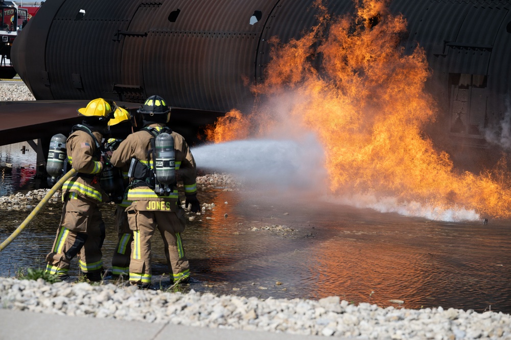 22nd CES annual live fire training with ICT