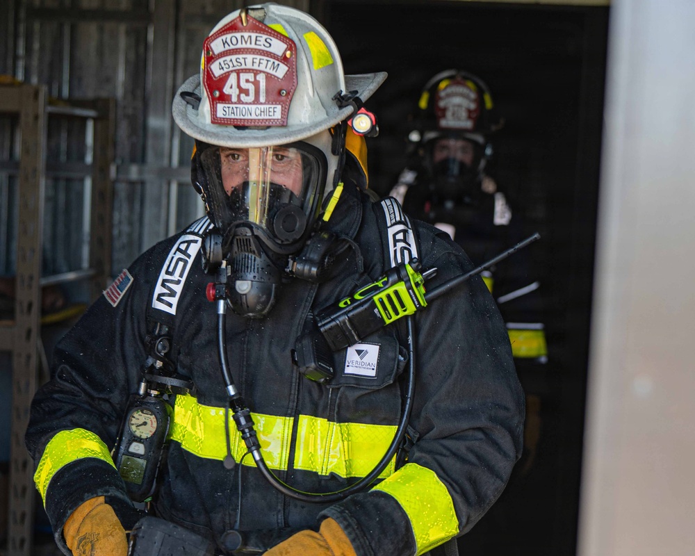 28th Civil Engineer Squadron and 451st Engineer Detachment Emergency Response Exercise