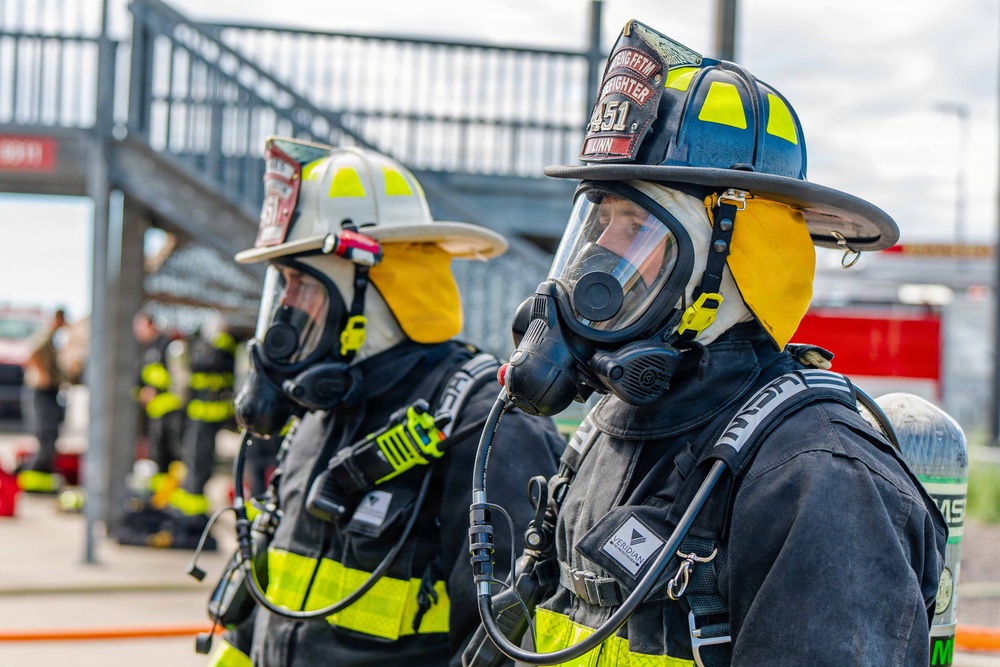 28th Civil Engineer Squadron and 451st Engineer Detachment Emergency Response Exercise