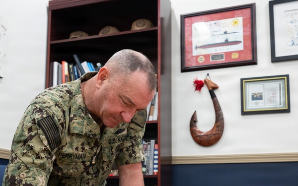 MCPON John Perryman visits Naval Station Newport, R.I.