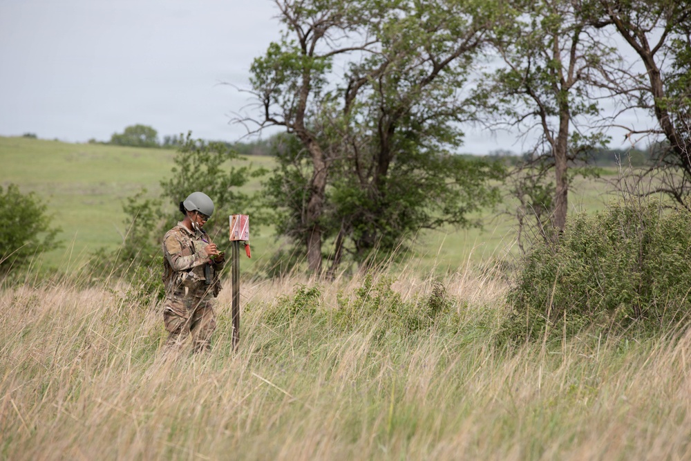 Officer candidates in phase 1 of the 1st Battalion, 235th Regiment Officer Candidate School