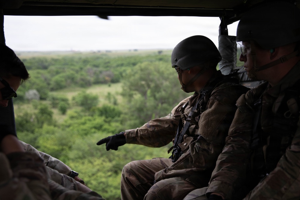 Officer candidates in phase 1 of the 1st Battalion, 235th Regiment Officer Candidate School