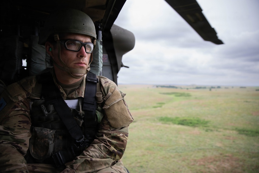 Officer candidates in phase 1 of the 1st Battalion, 235th Regiment Officer Candidate School