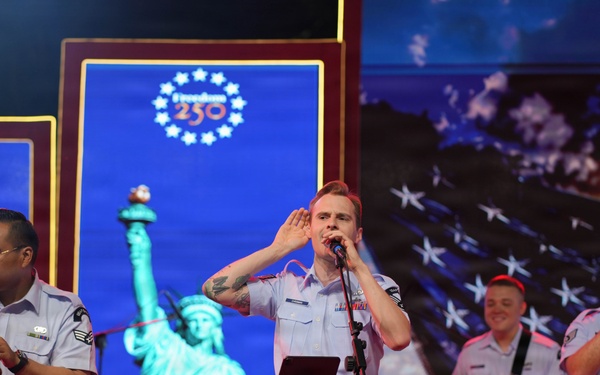 CENTCOM band performs for America's 250th anniversary in Pakistan
