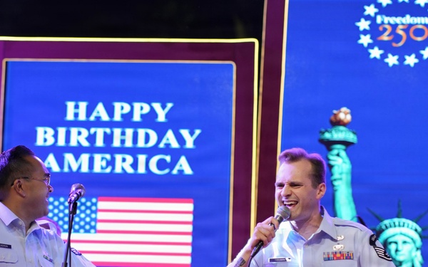 CENTCOM band performs for America's 250th anniversary in Pakistan