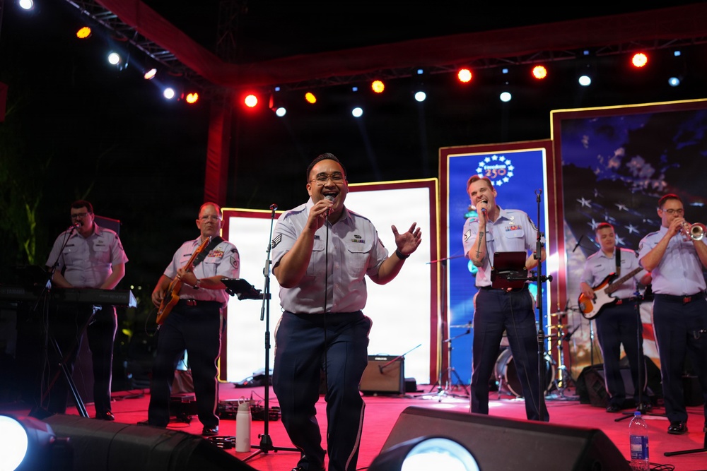 CENTCOM band performs for America's 250th anniversary in Pakistan