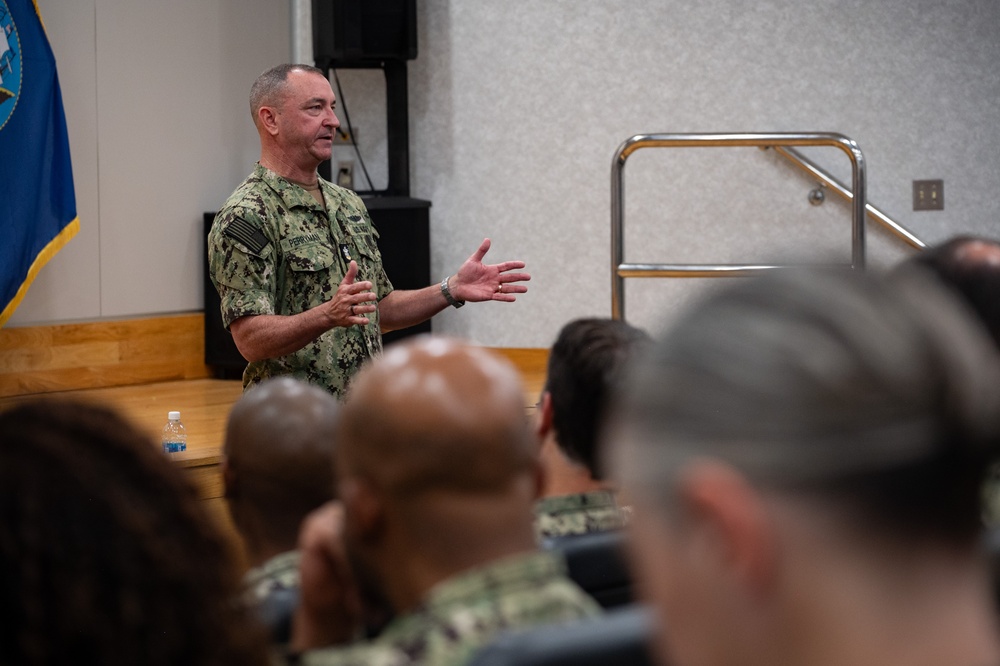 MCPON John Perryman visits Naval Station Newport, R.I.