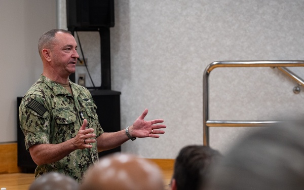 MCPON John Perryman visits Naval Station Newport, R.I.