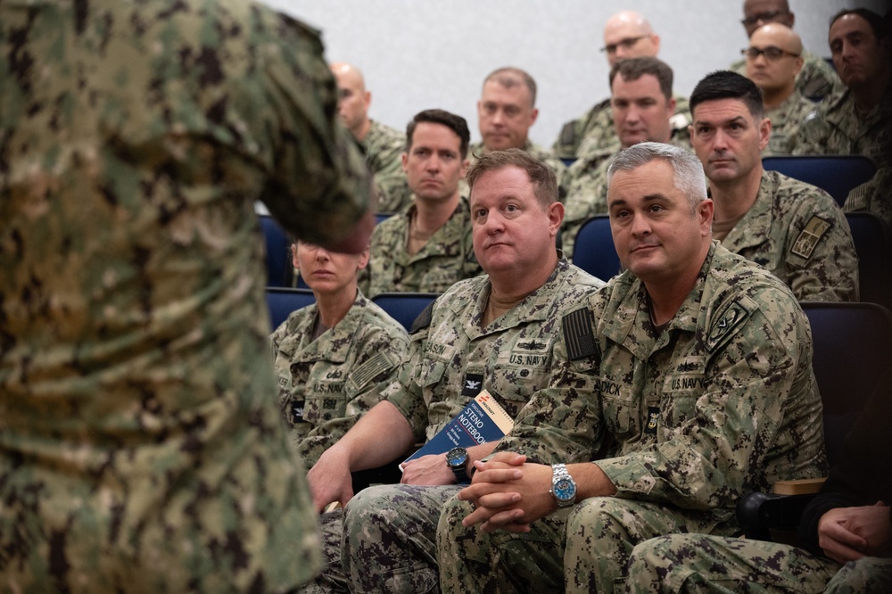 MCPON John Perryman visits Naval Station Newport, R.I.