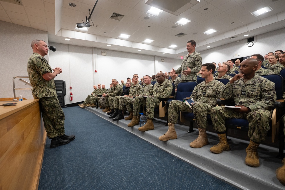 MCPON John Perryman visits Naval Station Newport, R.I.