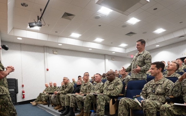 MCPON John Perryman visits Naval Station Newport, R.I.