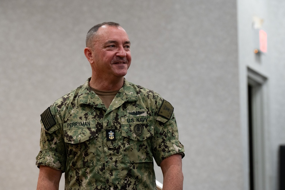 MCPON John Perryman visits Naval Station Newport, R.I.