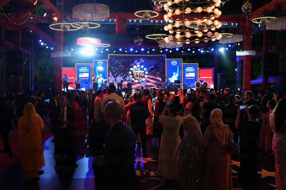 CENTCOM band performs for America's 250th anniversary in Pakistan
