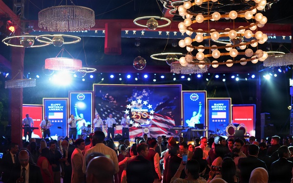 CENTCOM band performs for America's 250th anniversary in Pakistan