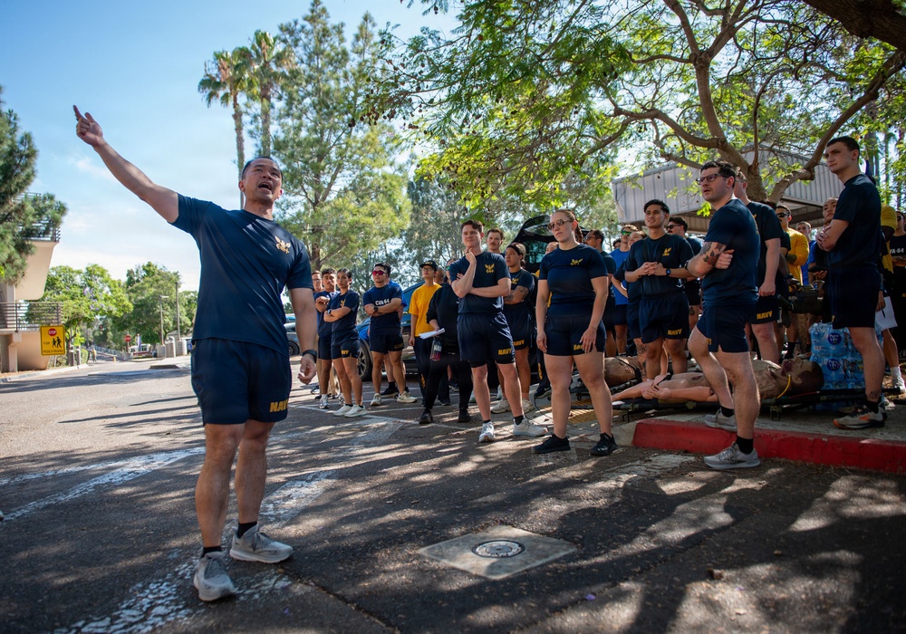 NMCSD Sailors Compete in Corpsman Cup Challenge