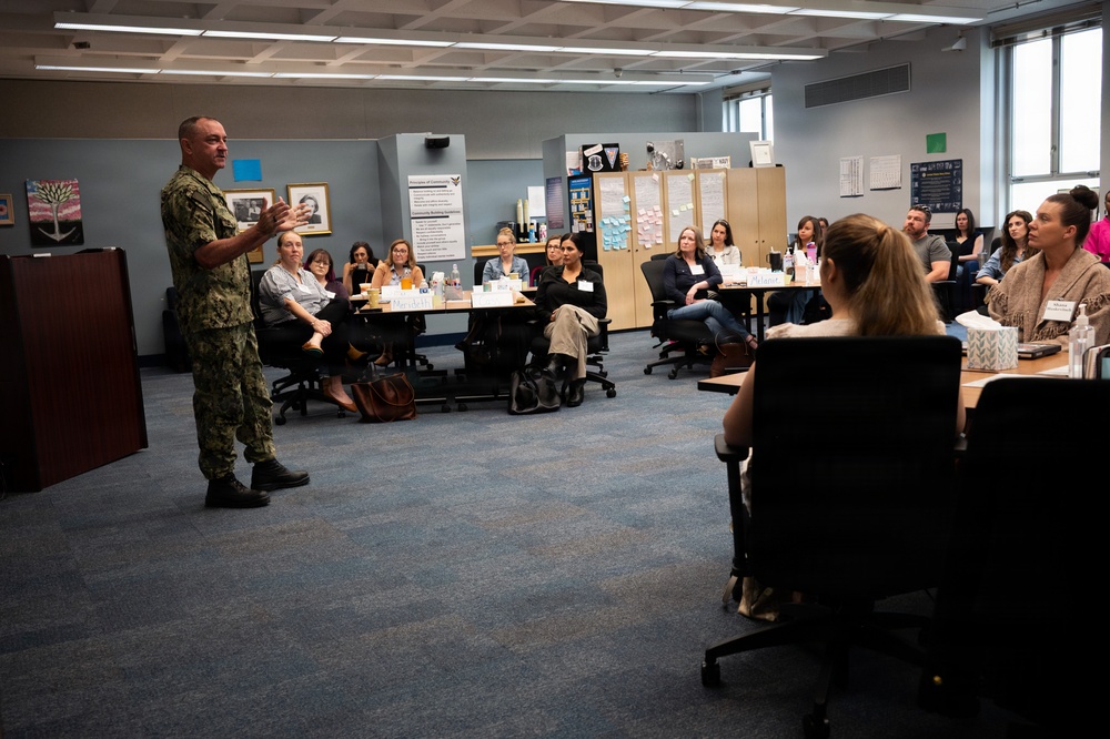 MCPON John Perryman visits Naval Station Newport, R. I.