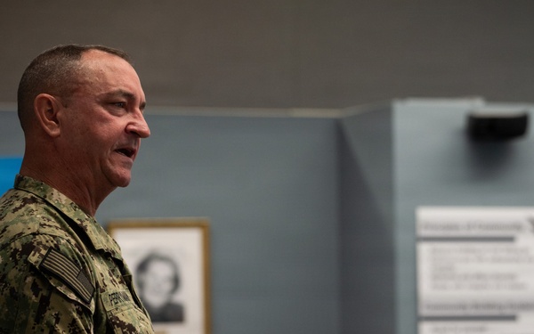 MCPON John Perryman visits Naval Station Newport, R. I.