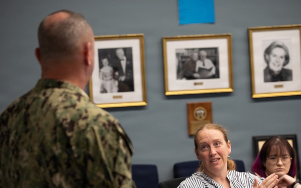 MCPON John Perryman visits Naval Station Newport, R. I.
