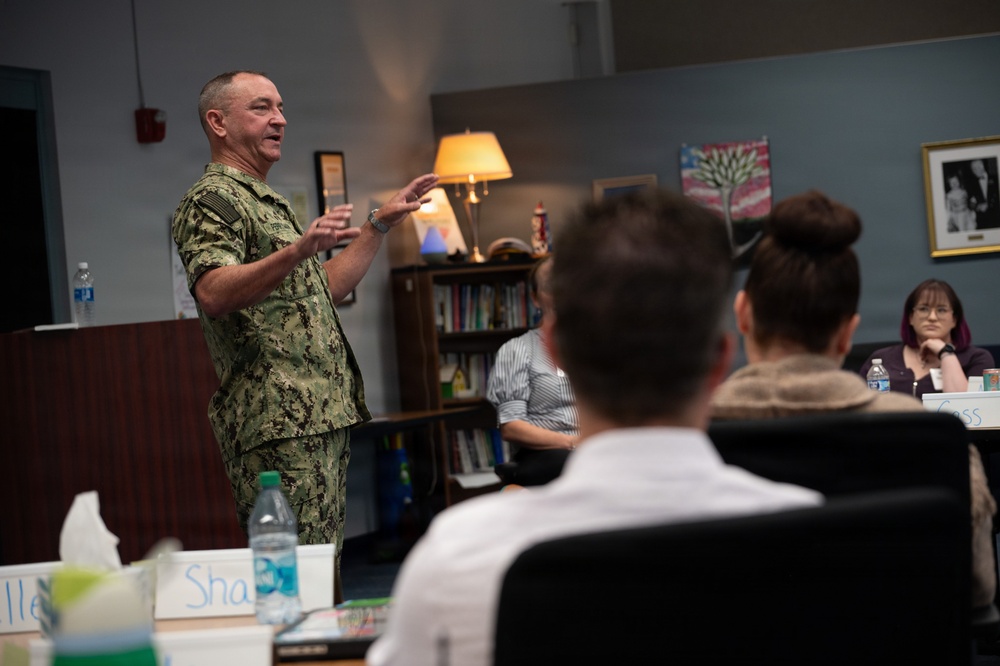 MCPON John Perryman visits Naval Station Newport, R. I.