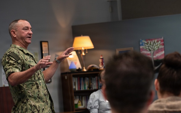 MCPON John Perryman visits Naval Station Newport, R. I.