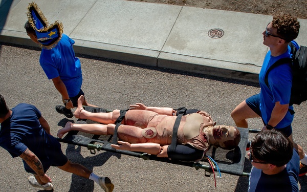 NMCSD Sailors Compete in Corpsman Cup Challenge