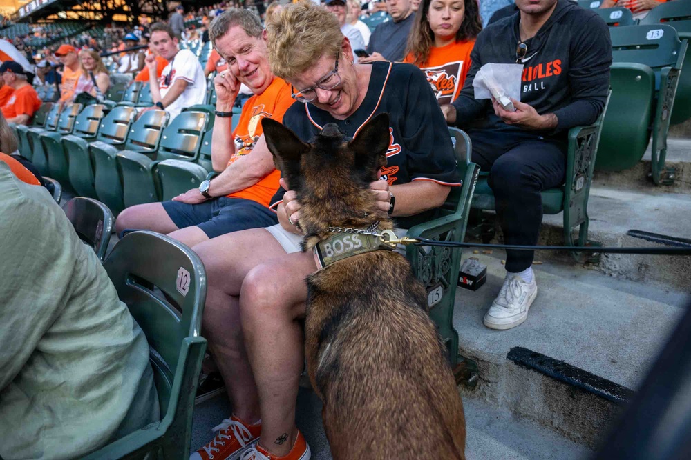 316 SFS MWD recognized at Bark at the Park