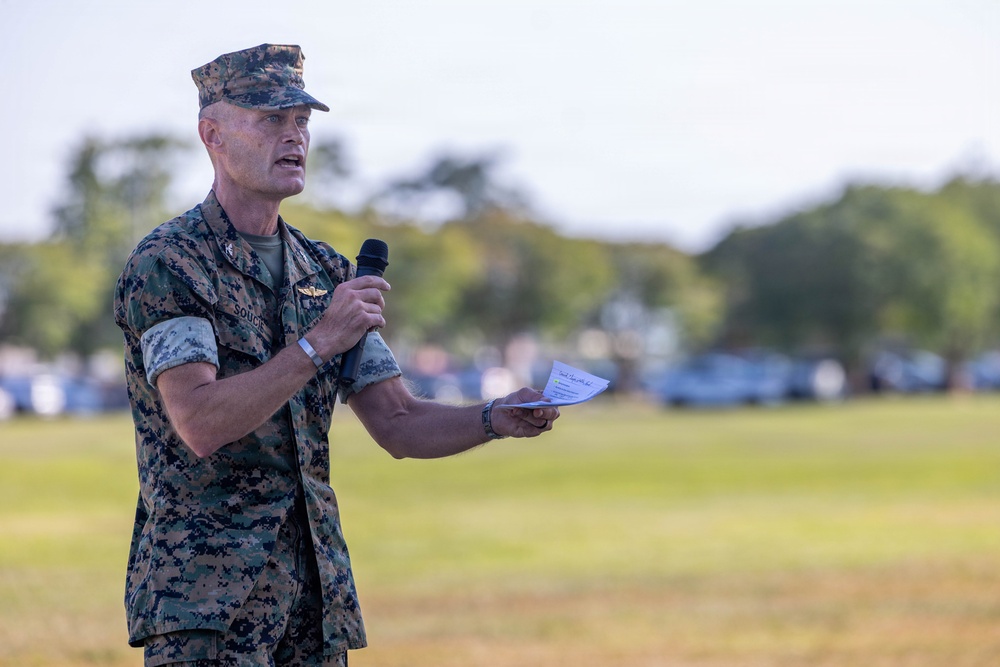 2nd Battalion, 10th Marine Regiment, 2nd Marine Division Change of Command Ceremony