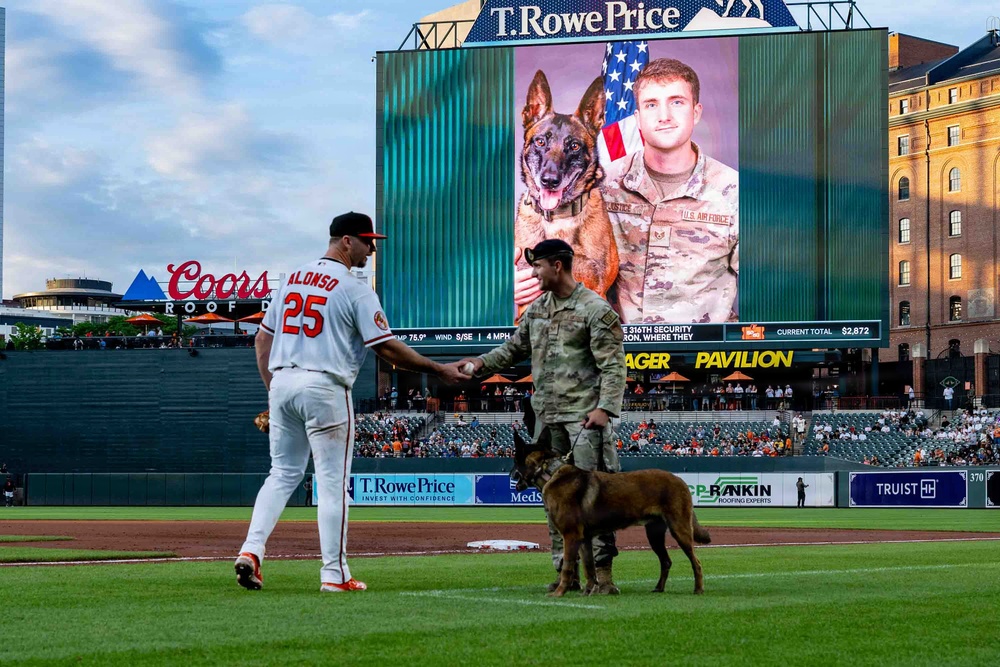 316 SFS MWD recognized at Bark at the Park