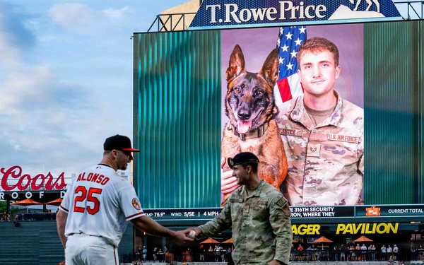 316 SFS MWD recognized at Bark at the Park