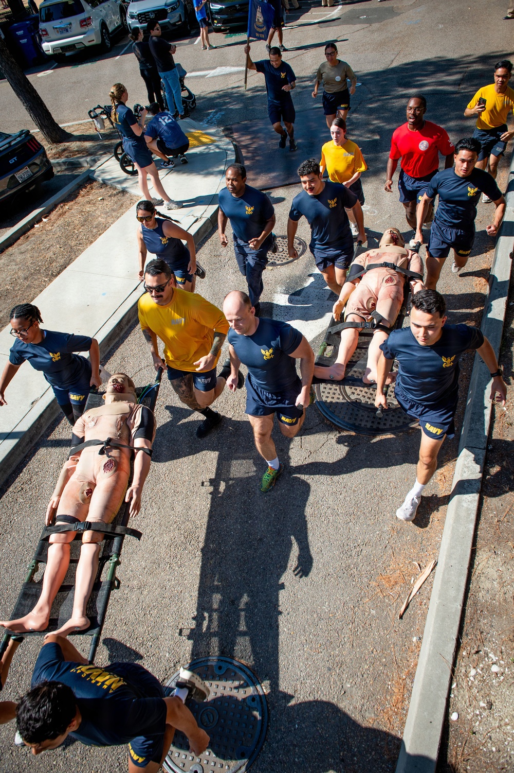 NMCSD Sailors Compete in Corpsman Cup Challenge