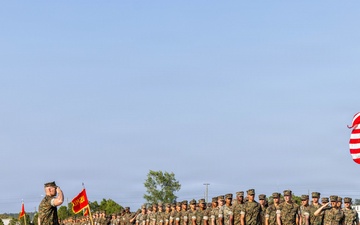 2nd Battalion, 10th Marine Regiment, 2nd Marine Division Change of Command Ceremony
