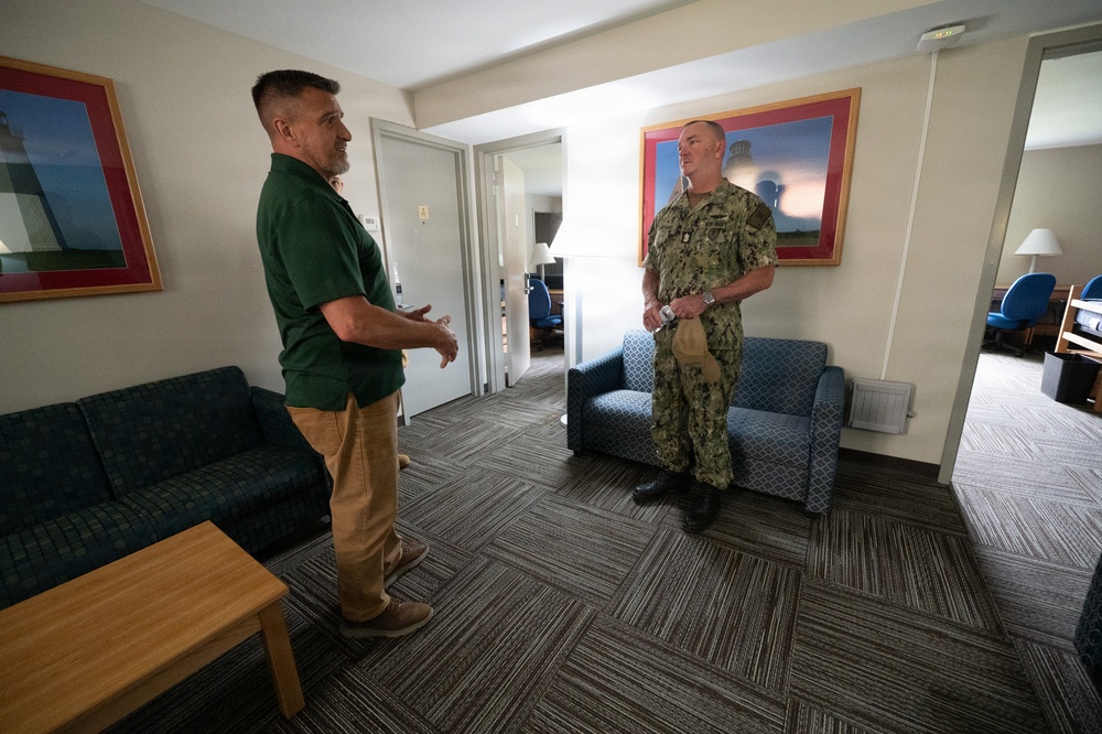 MCPON John Perryman visits Naval Station Newport, R.I.