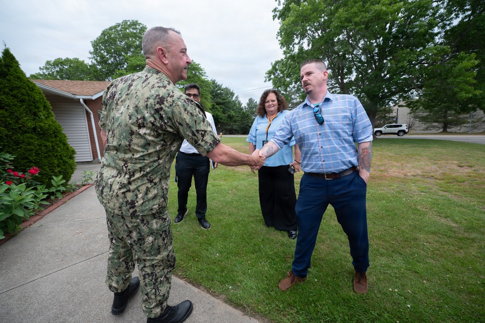 MCPON John Perryman visits Naval Station Newport, R.I.