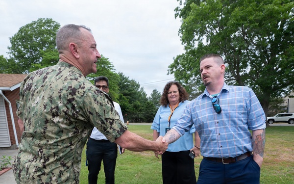 MCPON John Perryman visits Naval Station Newport, R.I.