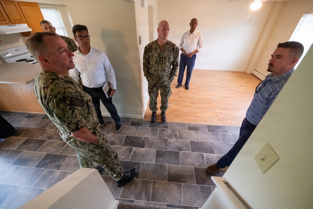 MCPON John Perryman visits Naval Station Newport, R.I.