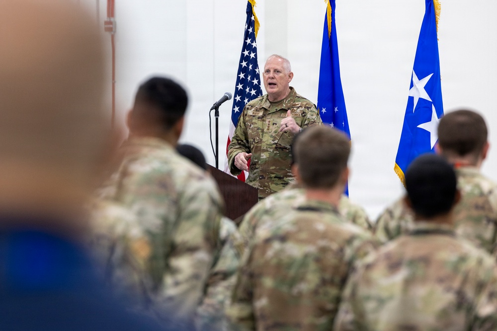 Operational Pilot Flies B-21 as Top General Pushes Urgency