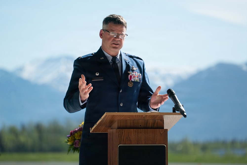 55th Operations Group Detachment 1 change of command