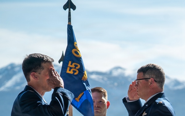 55th Operations Group Detachment 1 change of command
