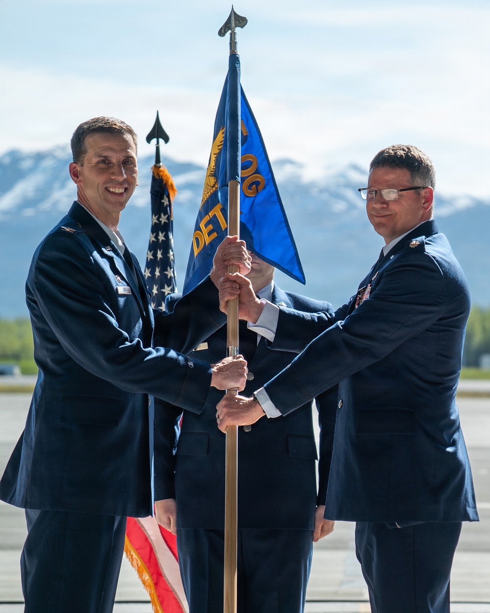 55th Operations Group Detachment 1 change of command